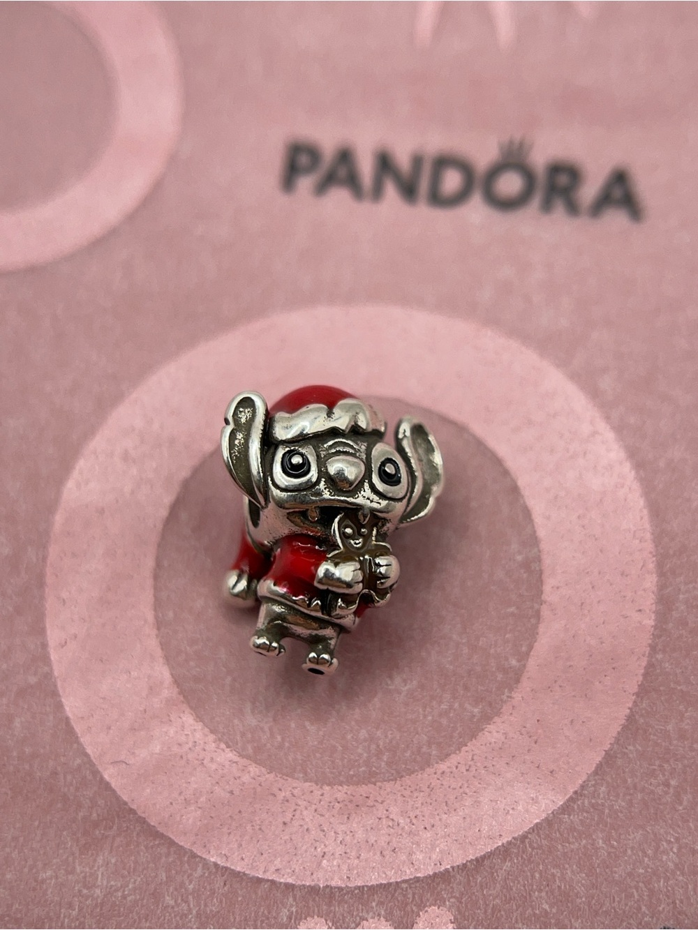 Pandora Disney Disney Parks Lilo & Stitch Christmas Gingerbread Charm